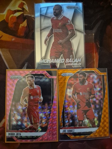 Multiple players (Jota, Gomez, Salah) 2024 Panini Prizm