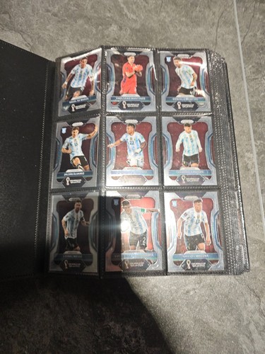 Multiple Players (Messi, Gavi, Gakpo, Ronaldo) 2022 Panini Prizm World Cup