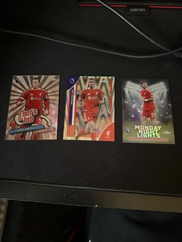 Multiple players (Van Dijk, Isak, Szoboszlai) 2026 Topps Chrome