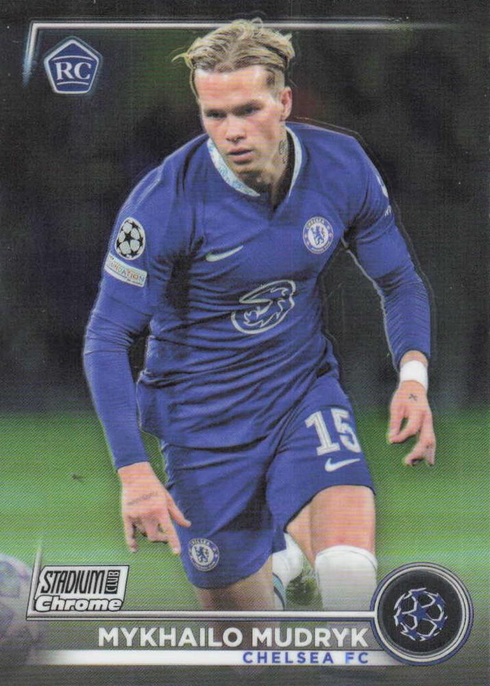 Mykhailo Mudryk 2022 Topps Stadium Club Chrome UEFA 15