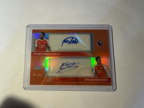 Myles Lewis-Skelly / Ethan Nwaneri 2025 Topps Chrome /25