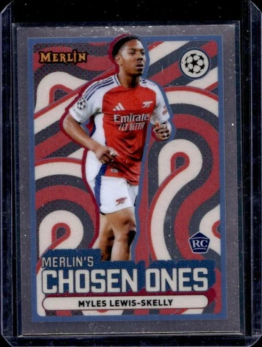 Myles Lewis-Skelly 2024 Topps Merlin Chrome UEFA #MC-1