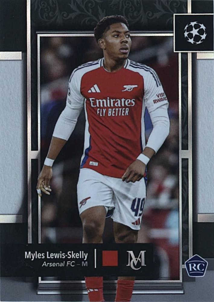 Myles Lewis Skelly 2024 Topps Museum Collection UEFA Club Competitions