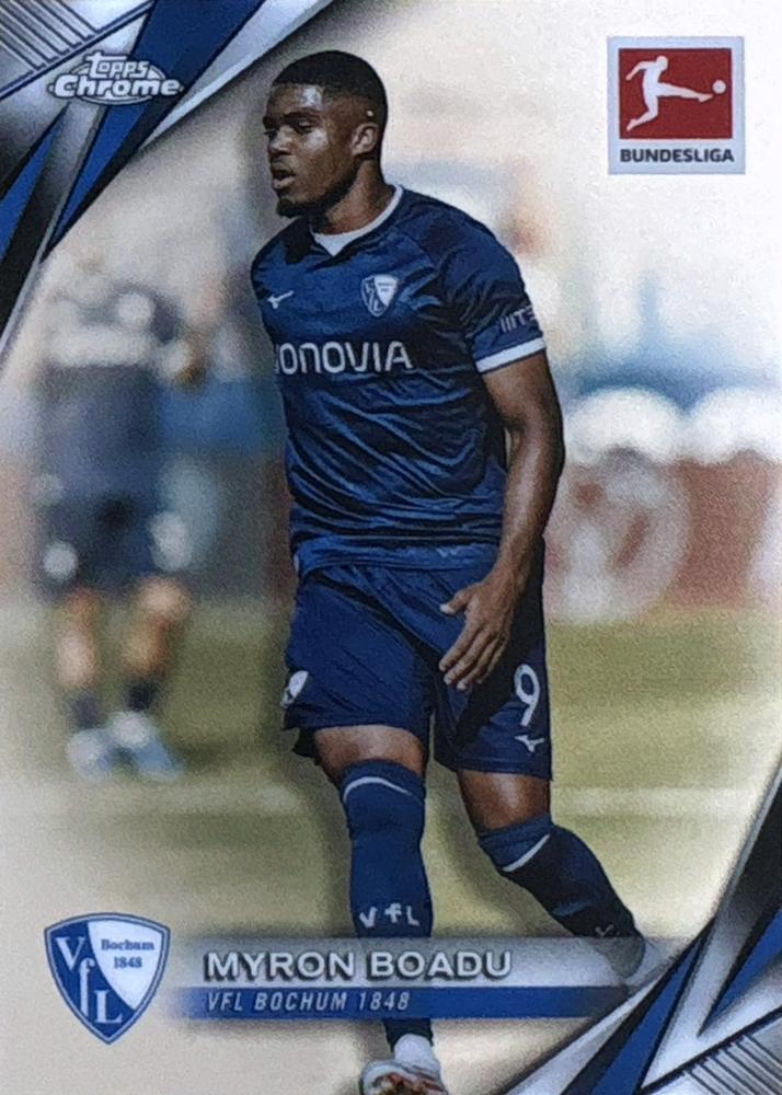 Myron Boadu 2024 Topps Chrome Bundesliga