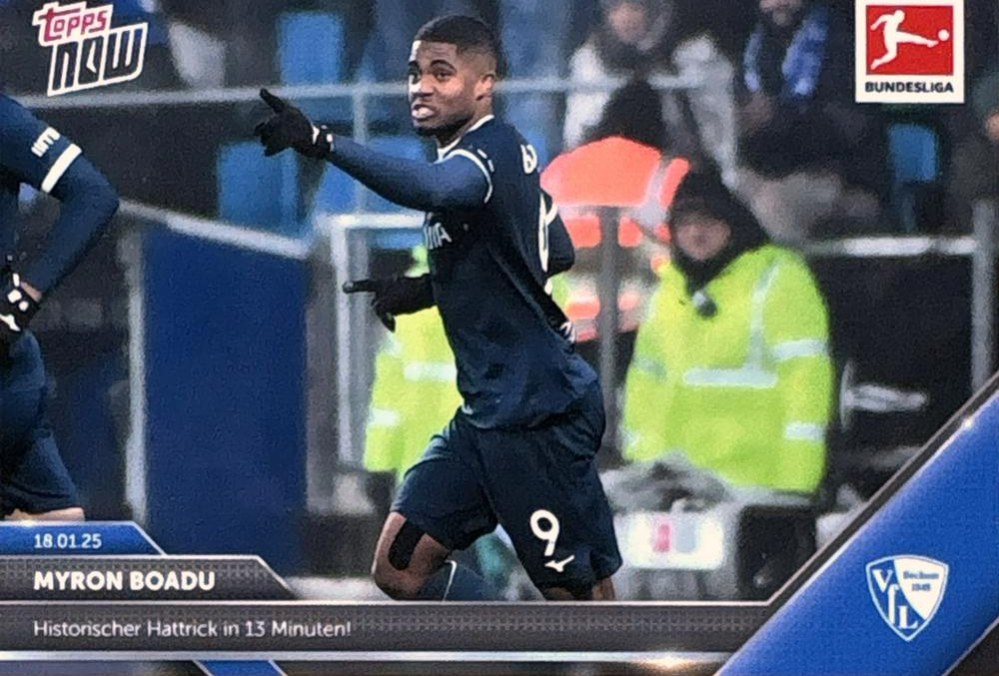Myron Boadu 2024 Topps Now Bundesliga German