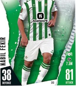 Nabil Fekir 2023 Topps Match Attax UEFA Club Competitions