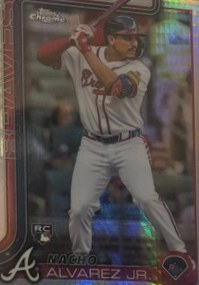 Nacho Alvarez Jr. 2025 Topps Chrome Prism Refractor