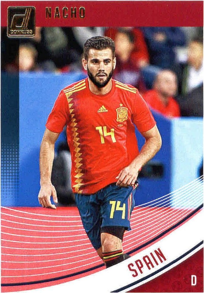 Nacho 2018 Panini Donruss Soccer 167