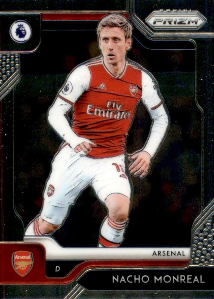 Nacho Monreal 2019 Panini Prizm Premier League 122