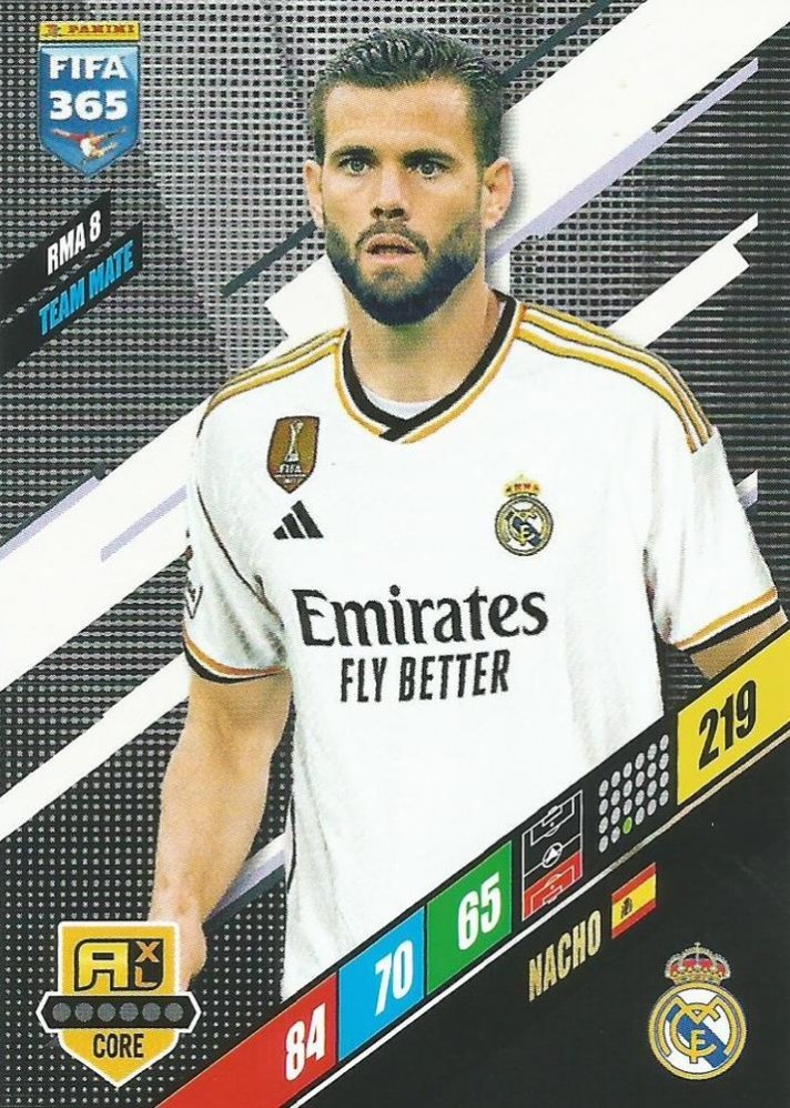 Nacho 2024 Panini Adrenalyn XL FIFA 365