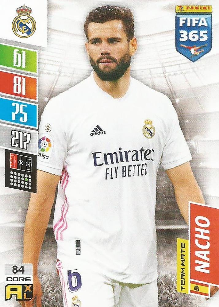 Nacho 2022 Panini Adrenalyn XL FIFA 365