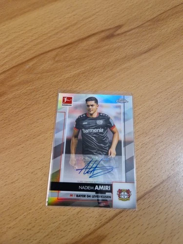 Nadiem Amiri 2020 Topps Bundesliga Chrome