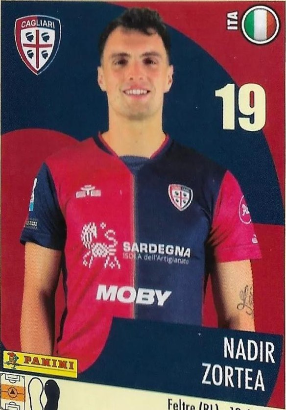 Nadir Zortea 2024 Panini Calciatori Stickers