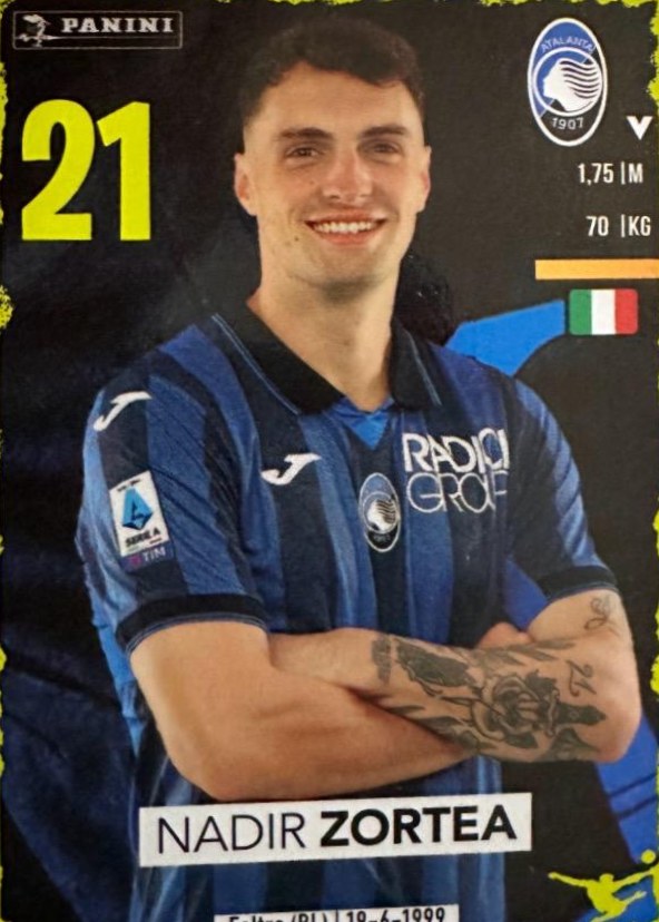 Nadir Zortea 2023 Panini Calciatori Stickers