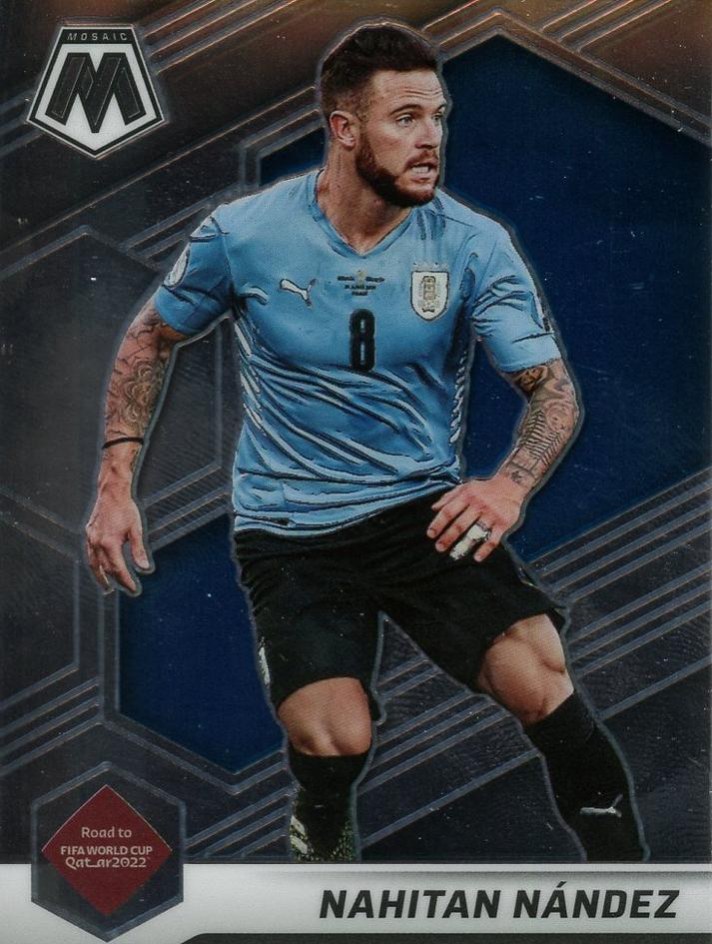 Nahitan Nandez 2021 Panini Mosaic Road to FIFA World Cup