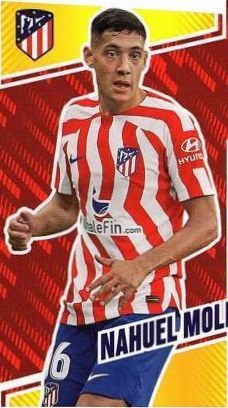 Nahuel Molina 2022 Panini Adrenalyn XL La Liga