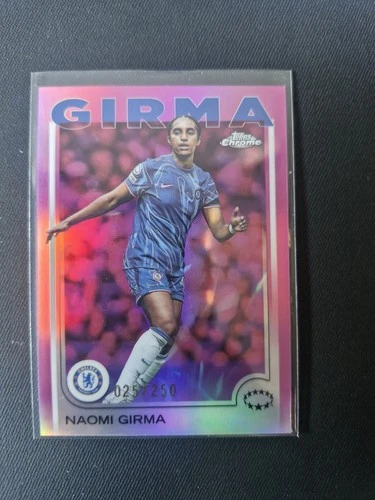 Naomi Girma 2025 Topps Chrome Pink /250