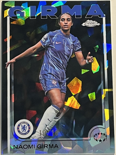 Naomi Girma 2024 Topps Chrome Sapphire Black /10