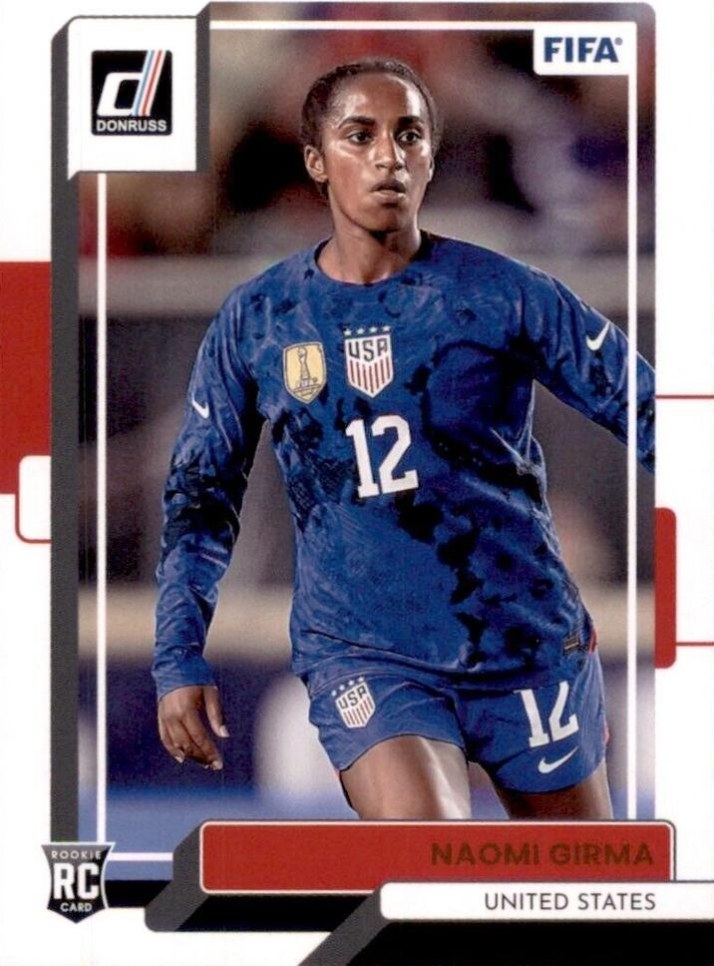 Naomi Girma 2022 Panini Donruss Soccer 127