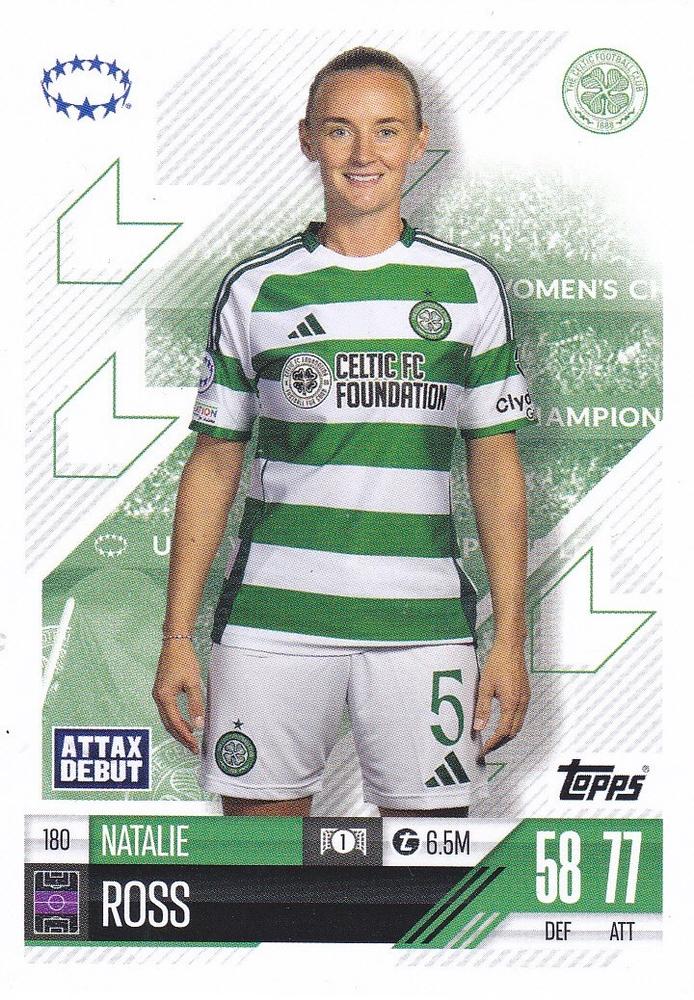 Natalie Ross 2024 Topps Match Attax UEFA Club Competitions Extra