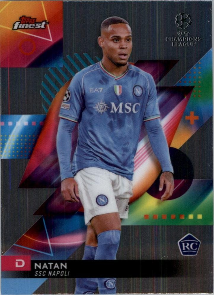 Natan 2023 Topps Finest UEFA Club Competitions