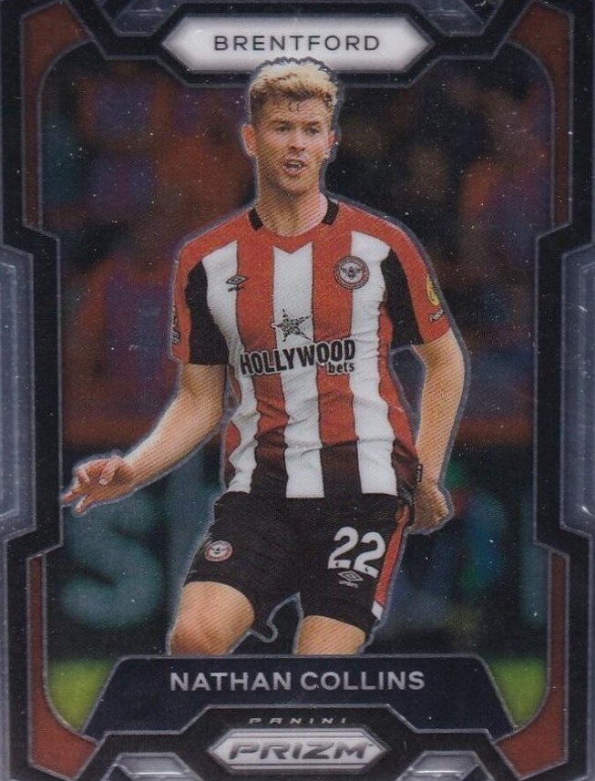 Nathan Collins 2023 Panini Prizm Premier League