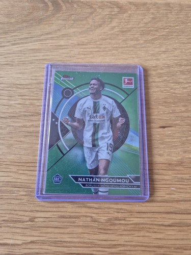 Nathan Ngoumou 2022 Topps Finest Green Refractor /99
