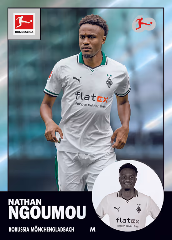 Nathan Ngoumou 2023 Topps Bundesliga Stickers