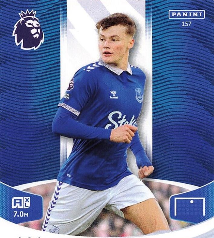 Nathan Patterson 2024 Panini Adrenalyn XL Premier League