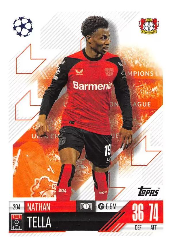 Nathan Tella 2024 Topps Match Attax UEFA Club Competitions