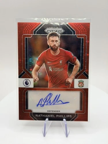 Nathaniel Phillips 2023 Panini Prizm Color Match Red