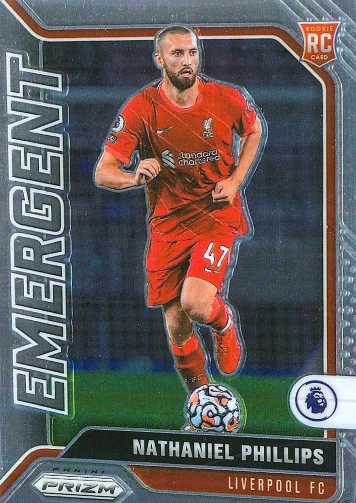 Nathaniel Phillips 2021 Panini Prizm Premier League 19
