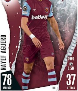 Nayef Aguerd 2023 Topps Match Attax UEFA Club Competitions