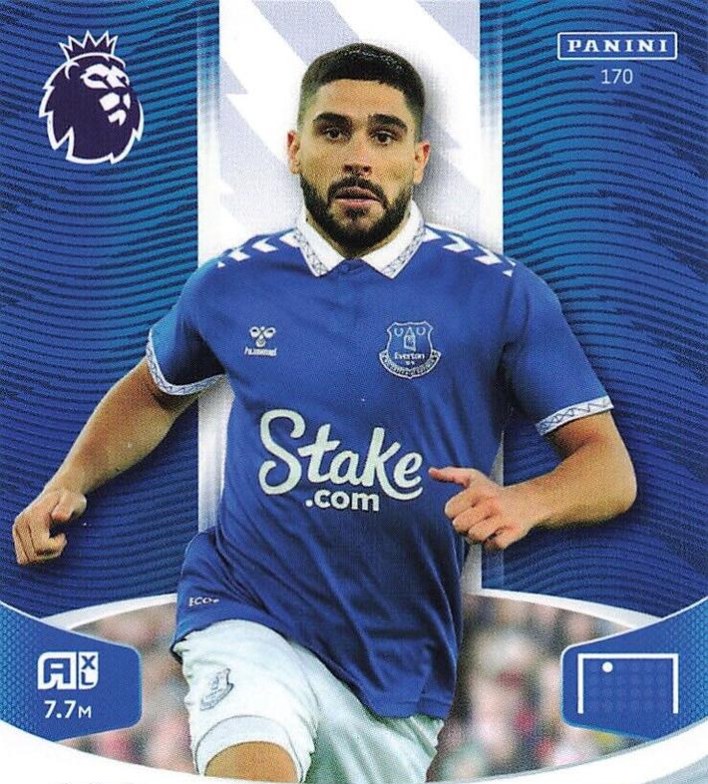 Neal Maupay 2024 Panini Adrenalyn XL Premier League