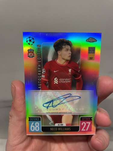 Neco Williams 2021 Topps Chrome