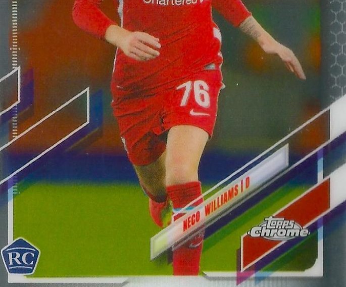 Neco  Williams 2020 Topps Chrome UCC 94