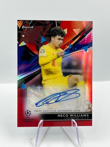 Neco Williams 2021 Topps Finest Red /5
