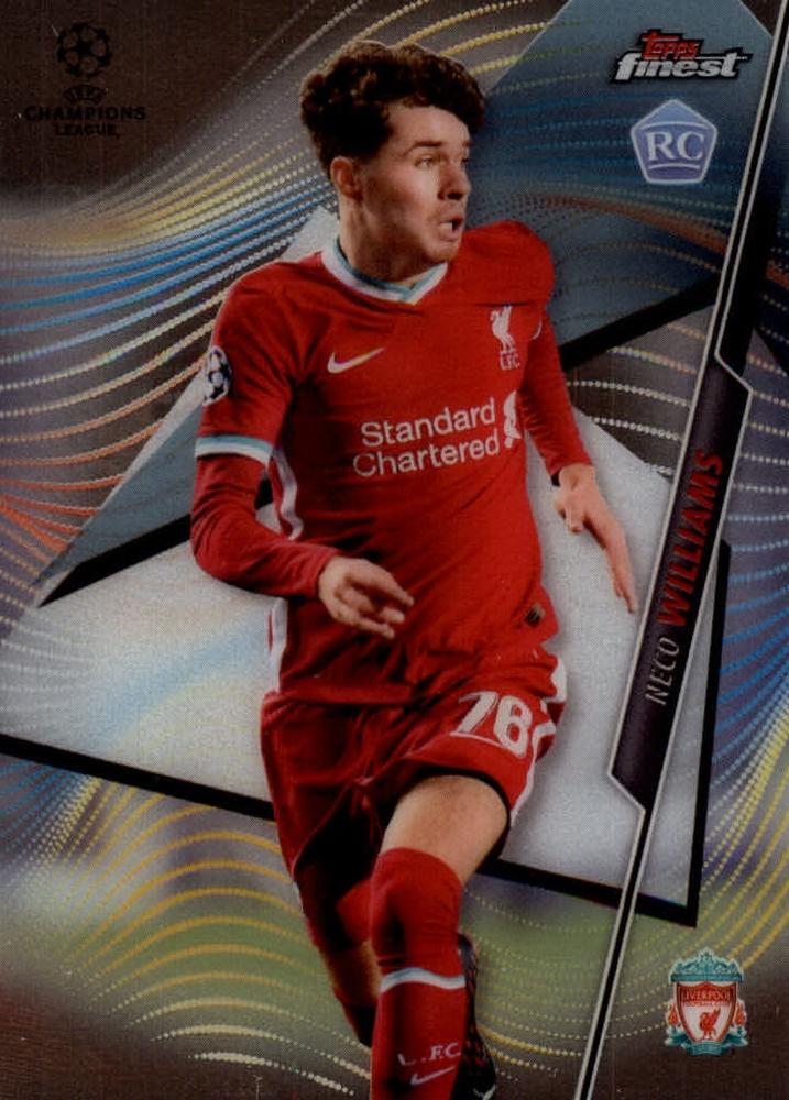 Neco Williams 2020 Topps Finest UEFA 12