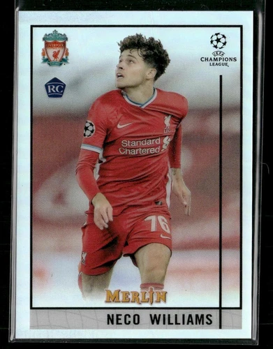 Neco Williams 2021 Panini Merlin Chrome Refractor