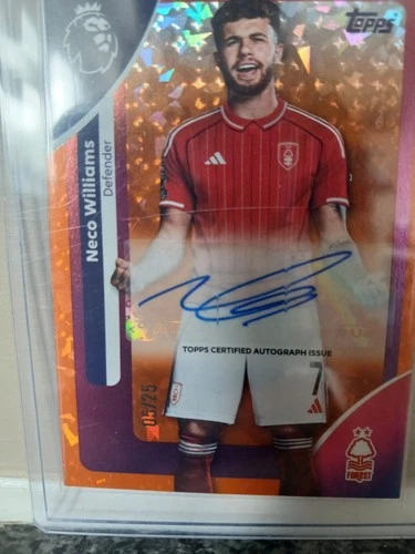 Neco Williams 2026 Topps Premier League /25