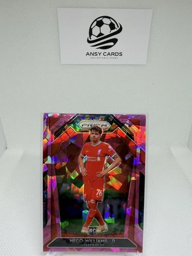 Neco Williams 2021 Panini Prizm Pink Cracked Ice