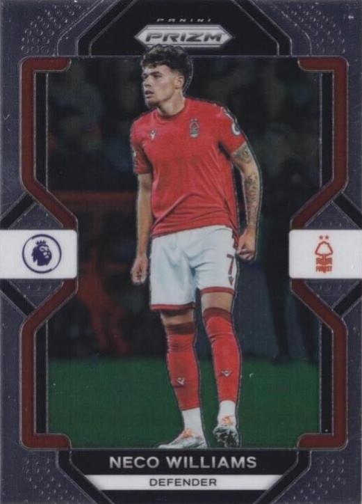 Neco Williams 2022 Panini Prizm Premier League 141