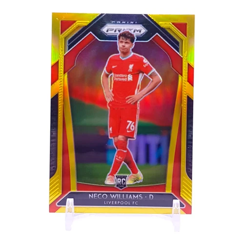 Neco Williams 2020 Panini Prizm Premier League Gold /10