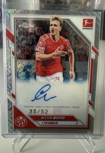 Nelson Weiper 2025 Topps Chrome Bundesliga /52