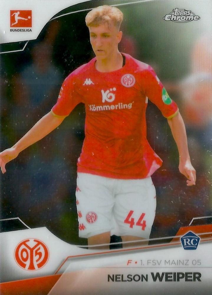 Nelson Weiper 2022 Topps Chrome Bundesliga 68