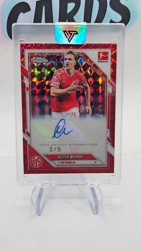 Nelson Weiper 2025 Topps Chrome Red Geometry /5