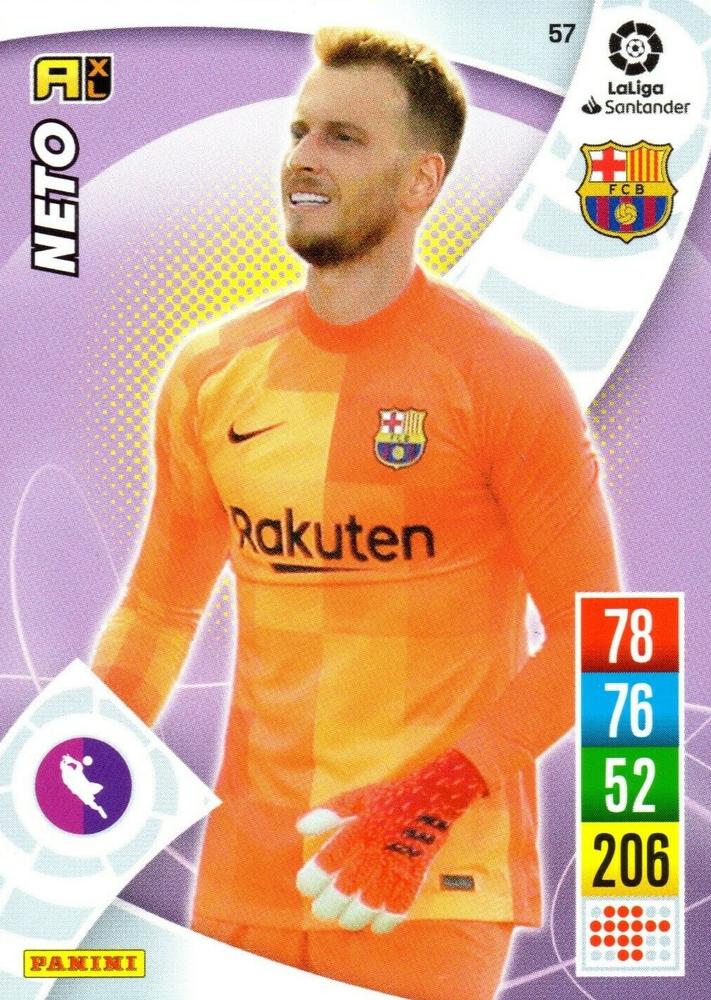Neto 2021 Panini Adrenalyn XL La Liga