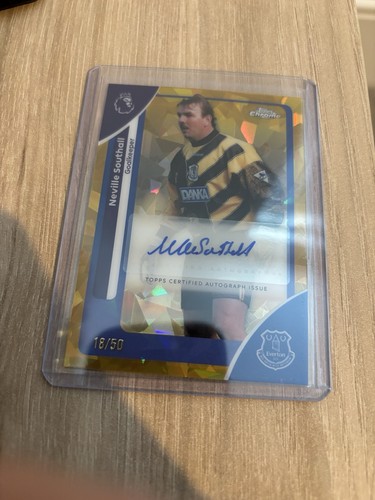 Neville Southall 2026 Topps Sapphire /50