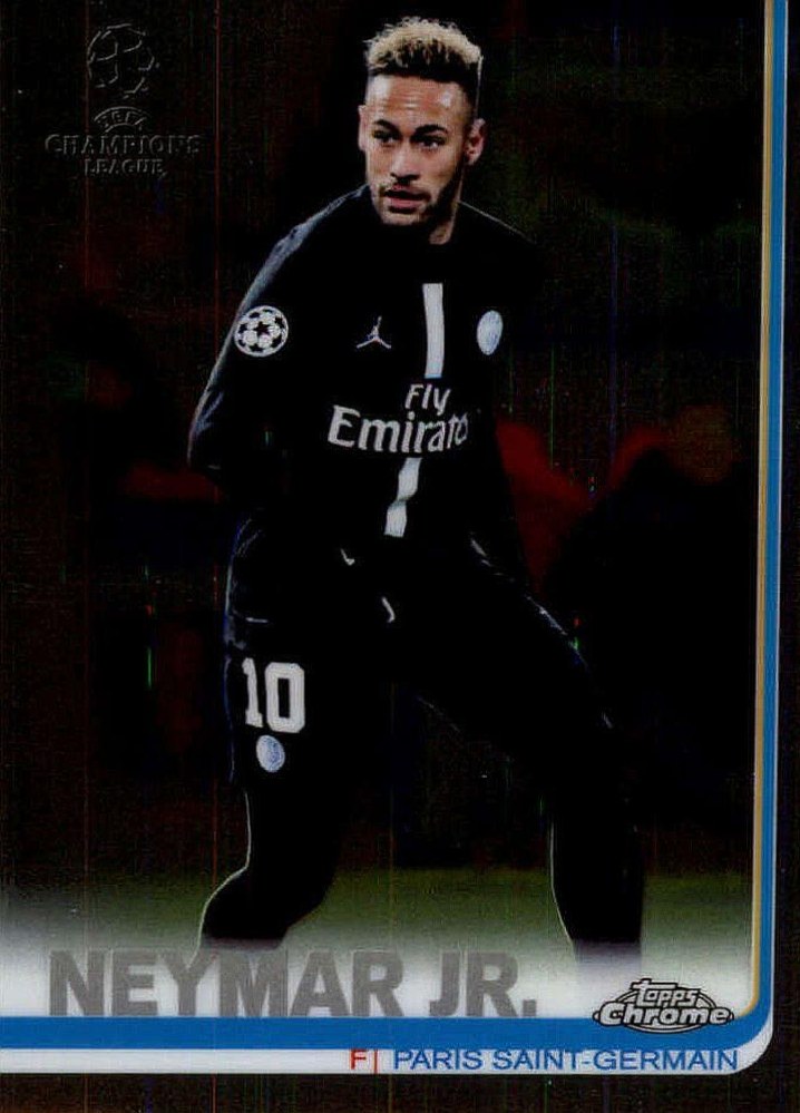 Neymar Jr. 2018 Topps Chrome UCC 50