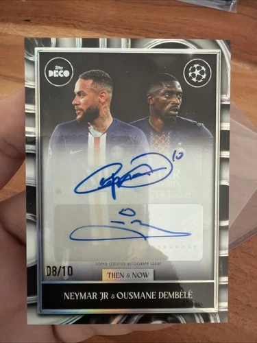 Neymar Jr & Ousmane Dembele 2025 Topps Deco /10